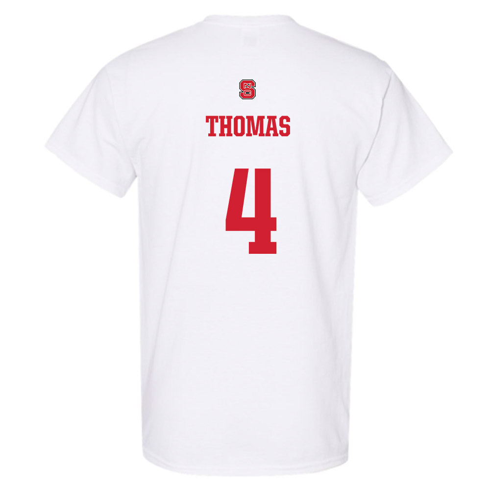 NC State - NCAA Football : Tra Thomas - Generic Shersey T-Shirt-1