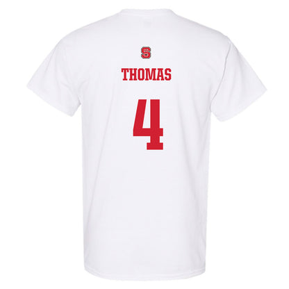 NC State - NCAA Football : Tra Thomas - Generic Shersey T-Shirt-1