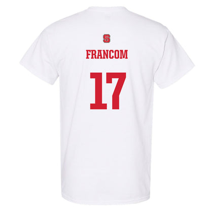 NC State - NCAA Women's Volleyball : Talia Francom - Generic Shersey T-Shirt-1