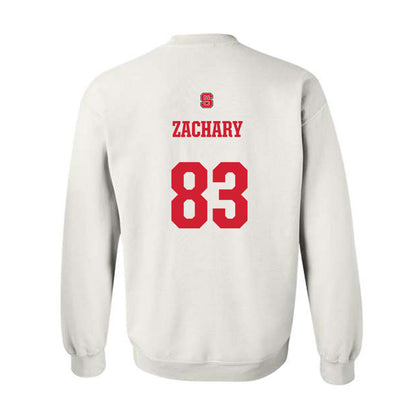 NC State - NCAA Football : Christian Zachary - Generic Shersey Crewneck Sweatshirt-1