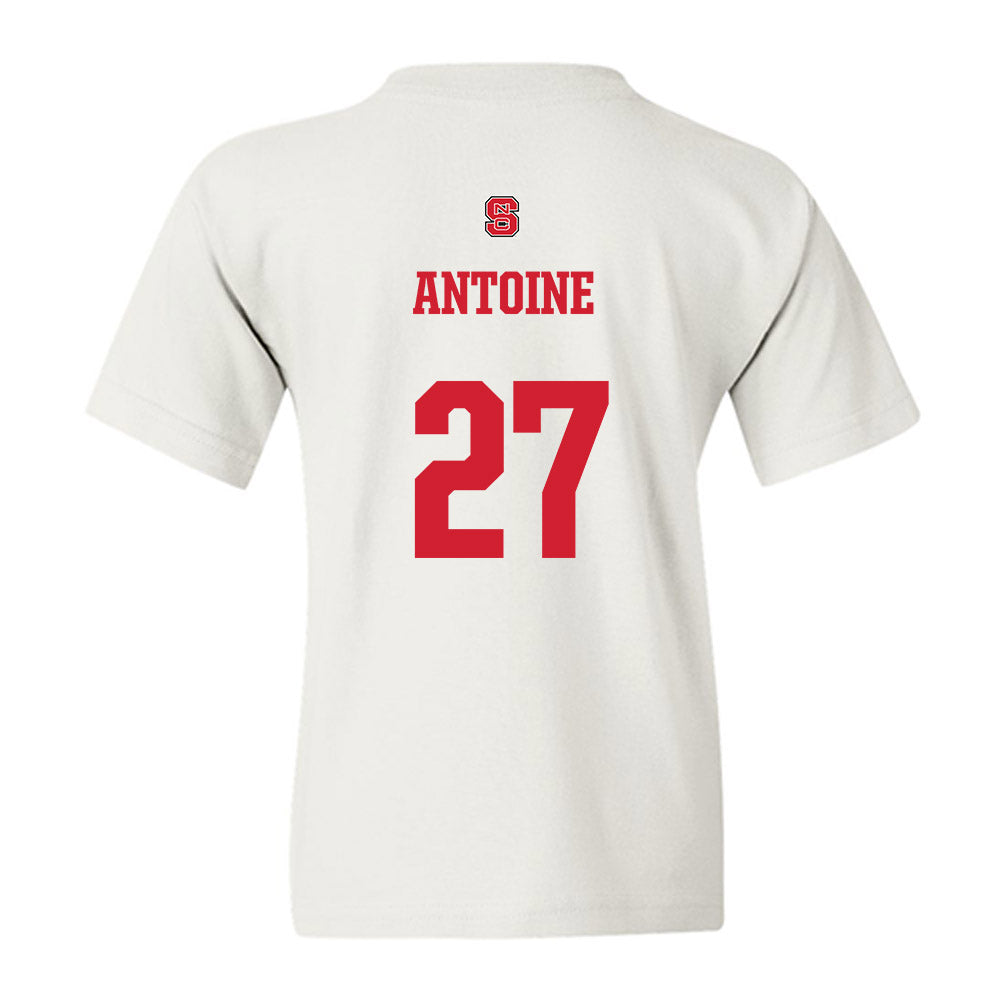 NC State - NCAA Men's Soccer : Nakai Antoine - Generic Shersey Youth T-Shirt-1
