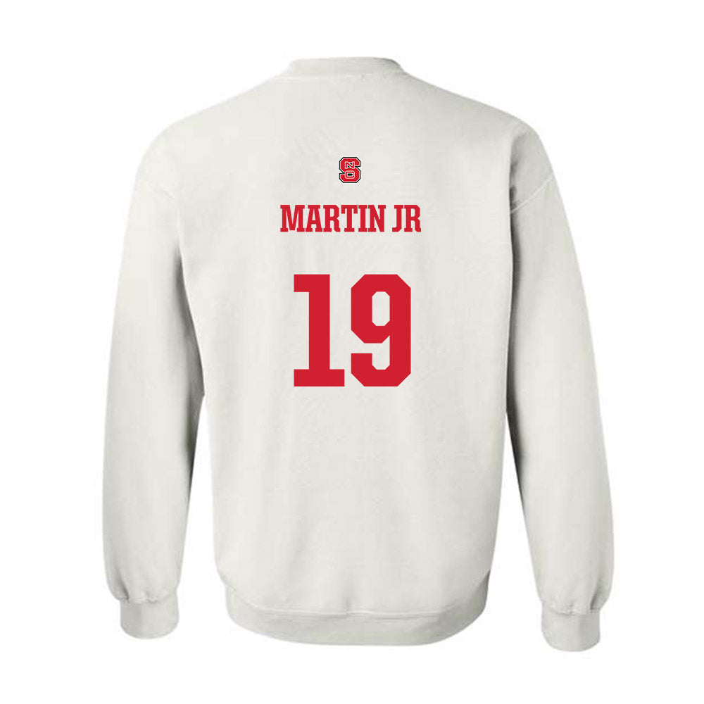 NC State - NCAA Football : KJ Martin Jr - Generic Shersey Crewneck Sweatshirt