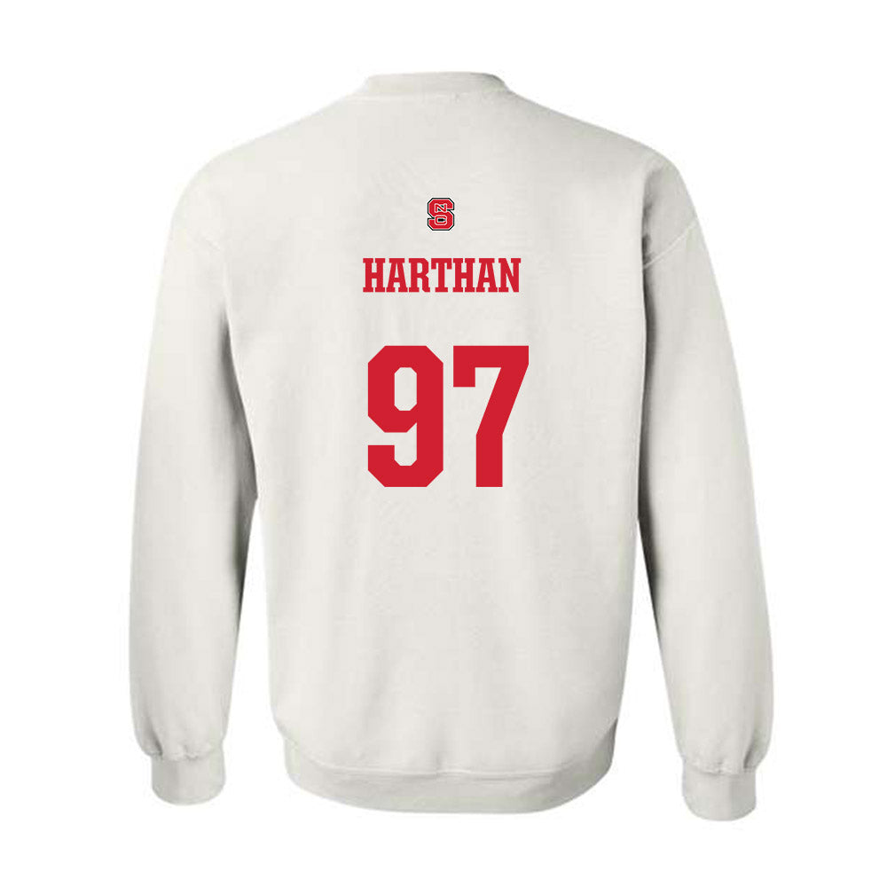 NC State - NCAA Football : Cristian Harthan - Generic Shersey Crewneck Sweatshirt-1