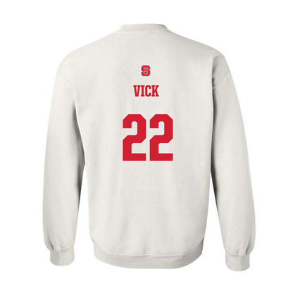 NC State - NCAA Football : Jackson Vick - Generic Shersey Crewneck Sweatshirt-1