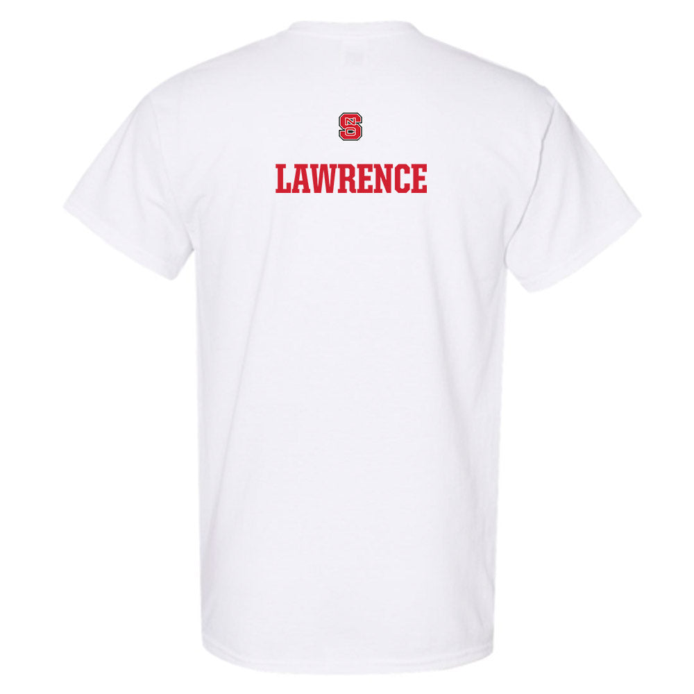 NC State - NCAA Women's Swimming & Diving : Katie Lawrence - Generic Shersey T-Shirt-1