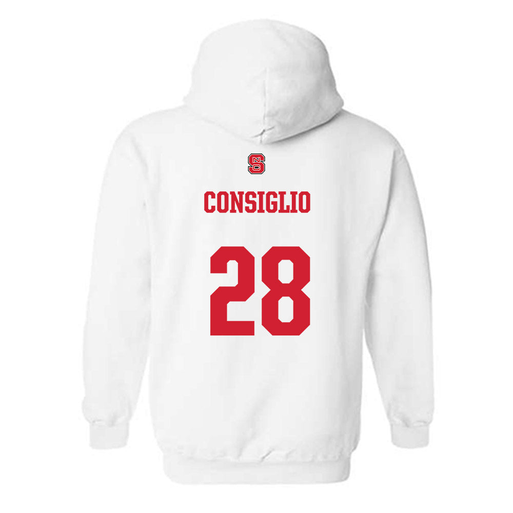 NC State - NCAA Baseball : Cooper Consiglio - Hooded Sweatshirt Classic Shersey