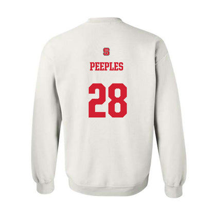 NC State - NCAA Men's Soccer : Brendan Peeples - Generic Shersey Crewneck Sweatshirt-1