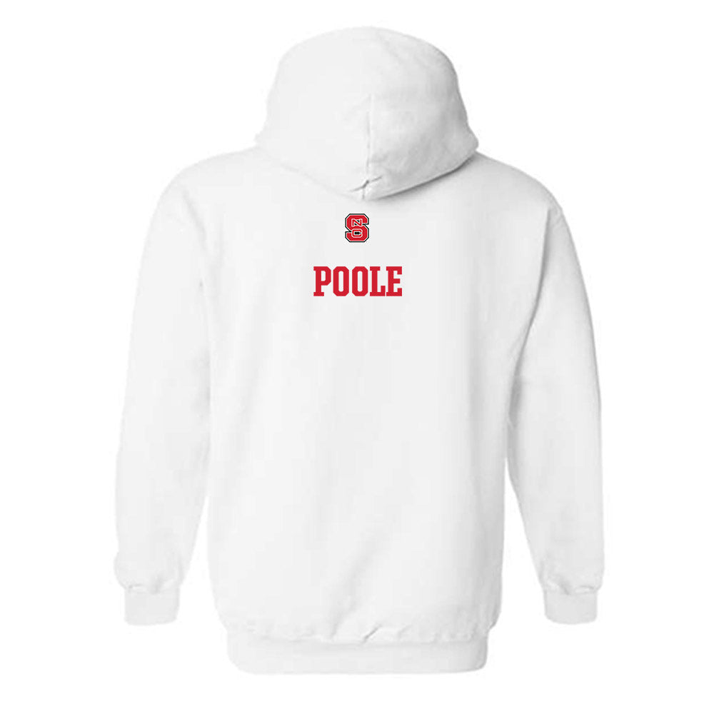 NC State - NCAA Women's Track & Field : Nia Poole - Generic Shersey Hooded Sweatshirt-1