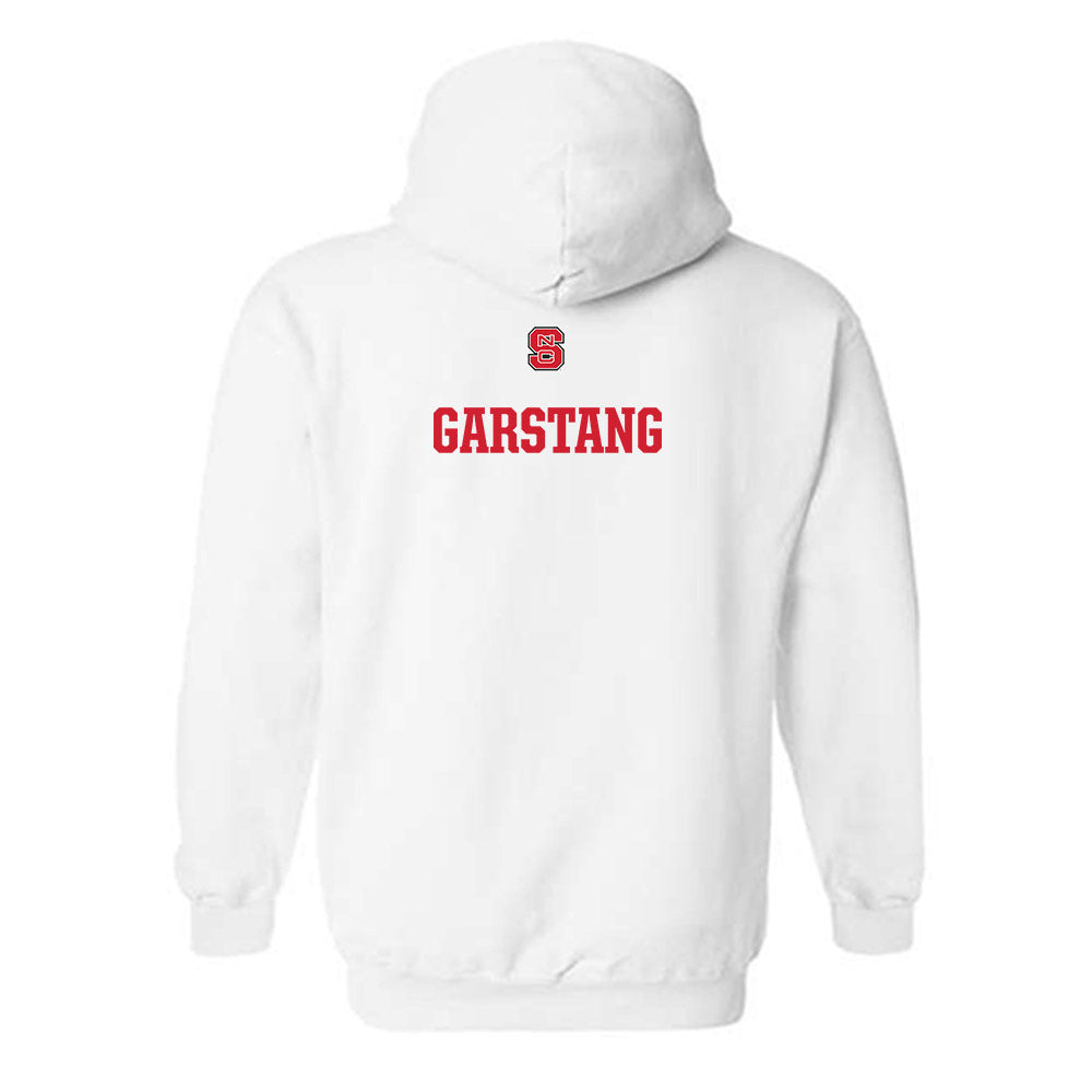 NC State - NCAA Women's Swimming & Diving : Jade Garstang - Generic Shersey Hooded Sweatshirt-1