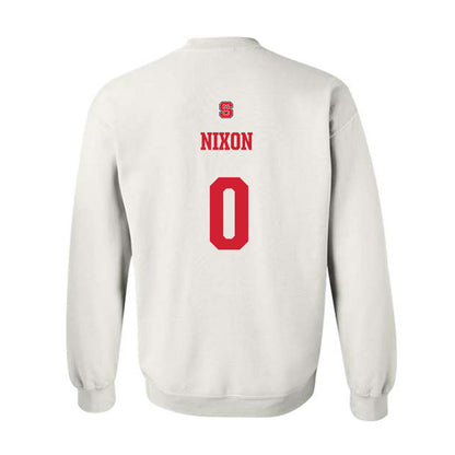 NC State - NCAA Baseball : Luke Nixon - Crewneck Sweatshirt Classic Shersey