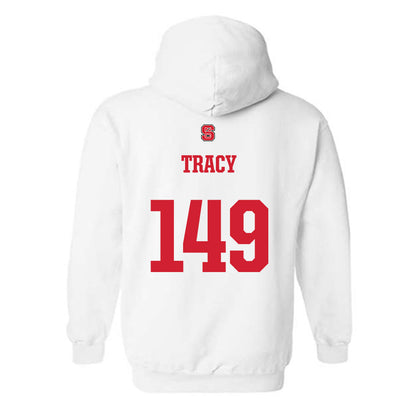 NC State - NCAA Wrestling : Tyler Tracy - Generic Shersey Hooded Sweatshirt