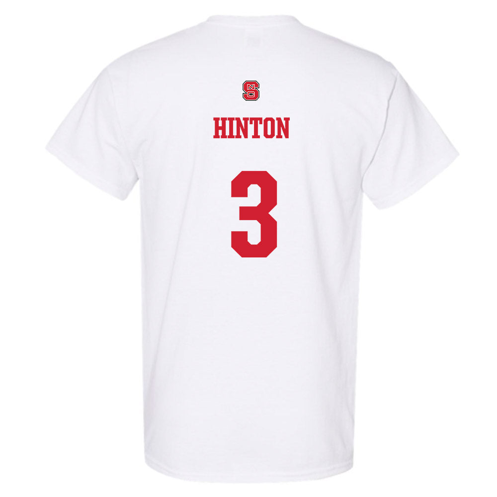 NC State - NCAA Football : Terrente Hinton - Generic Shersey T-Shirt-1