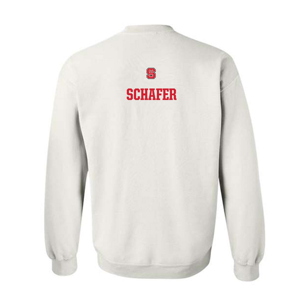 NC State - NCAA Wrestling : Latrell schafer - Generic Shersey Crewneck Sweatshirt-1