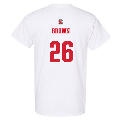 NC State - NCAA Football : Asaad Brown - Generic Shersey T-Shirt