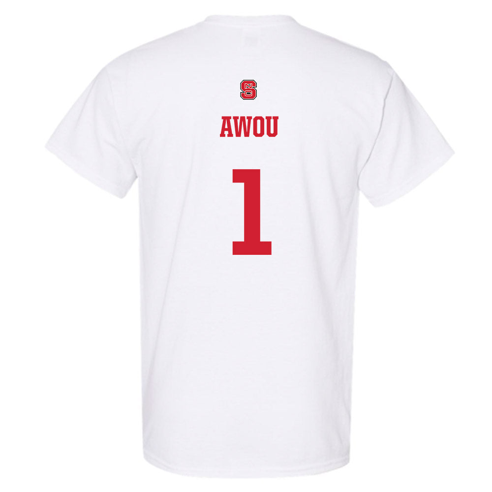 NC State - NCAA Women's Basketball : Lorena Awou - Generic Shersey T-Shirt-1
