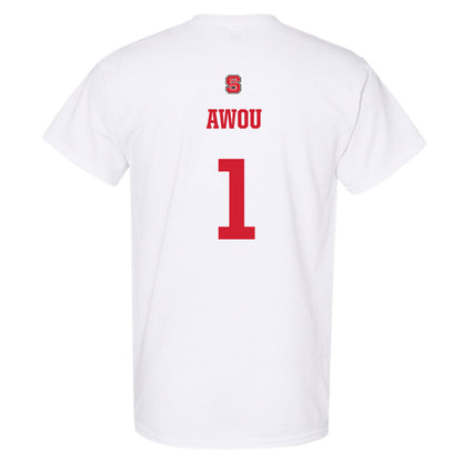 NC State - NCAA Women's Basketball : Lorena Awou - Generic Shersey T-Shirt-1