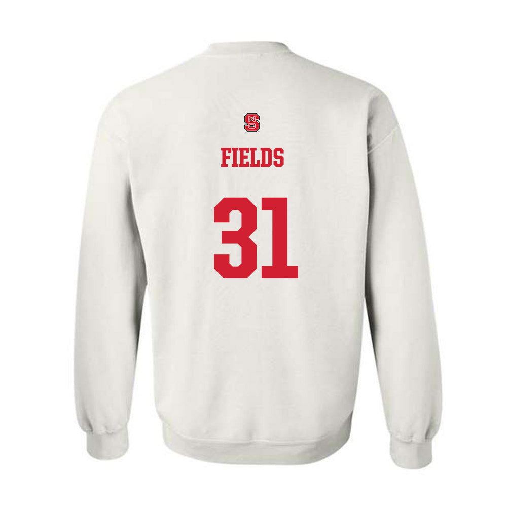 NC State - NCAA Football : Coleson Fields - Generic Shersey Crewneck Sweatshirt-1