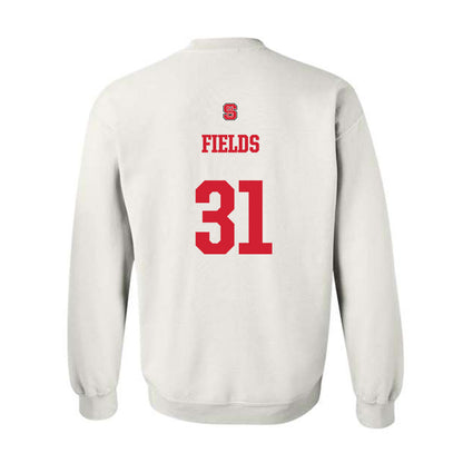 NC State - NCAA Football : Coleson Fields - Generic Shersey Crewneck Sweatshirt-1