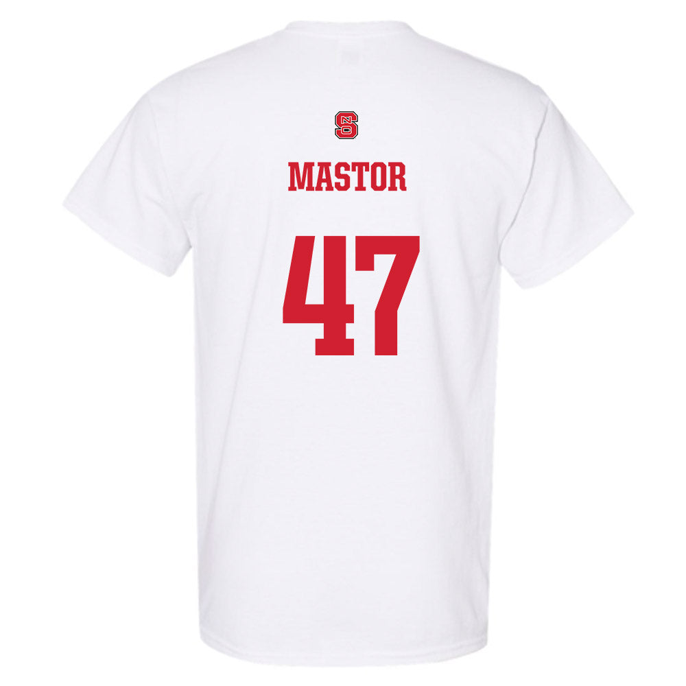 NC State - NCAA Football : Jackson Mastor - Generic Shersey T-Shirt-1