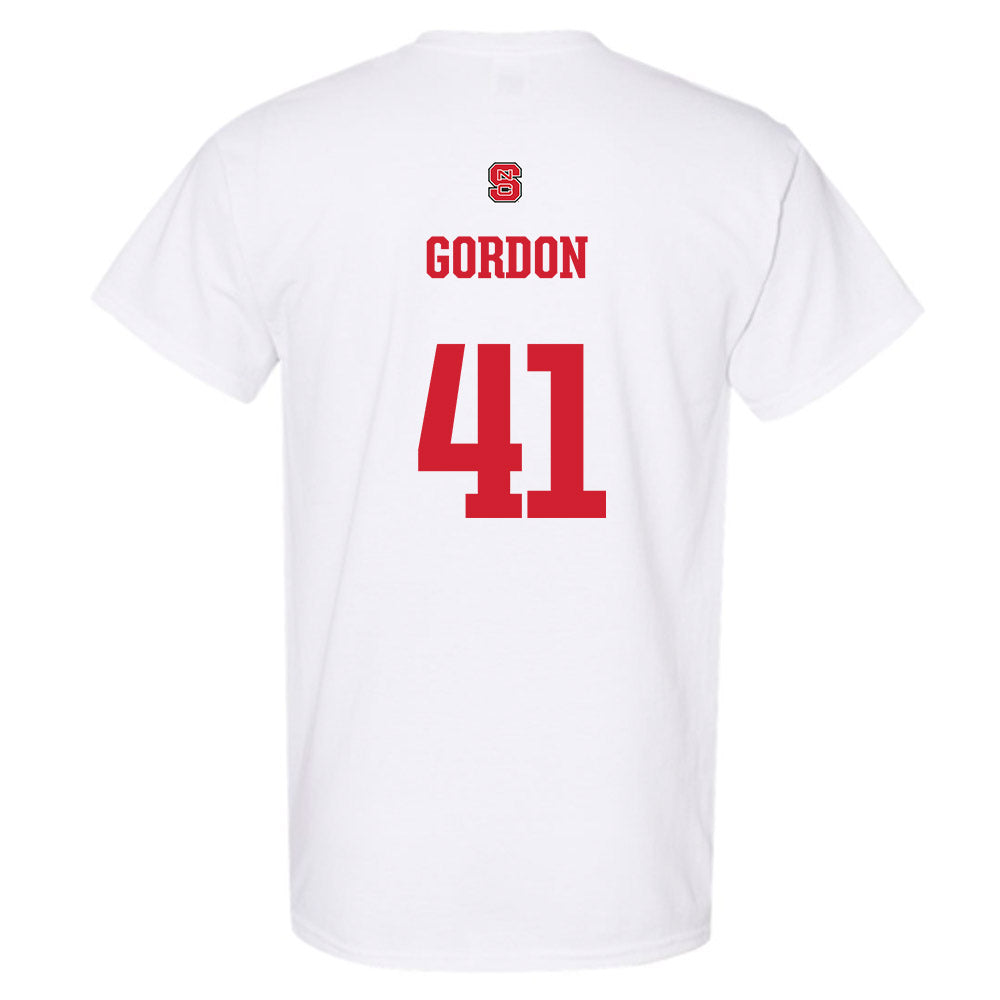NC State - NCAA Football : Caden Gordon - Generic Shersey T-Shirt-1