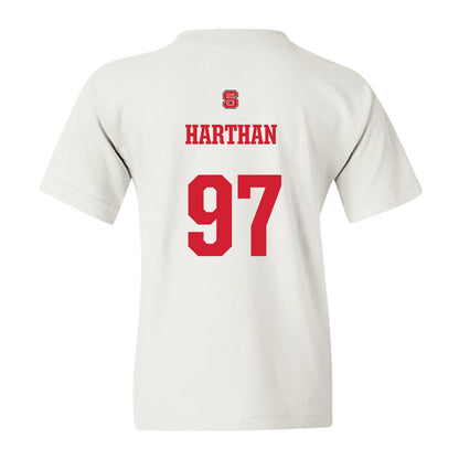 NC State - NCAA Football : Cristian Harthan - Generic Shersey Youth T-Shirt-1