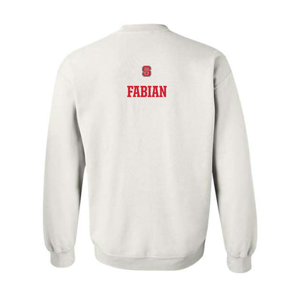 NC State - NCAA Women's Swimming & Diving : Bettina Fabian - Generic Shersey Crewneck Sweatshirt