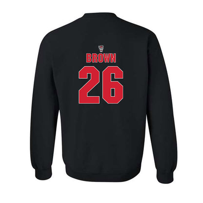 NC State - NCAA Football : Asaad Brown - Crewneck Sweatshirt