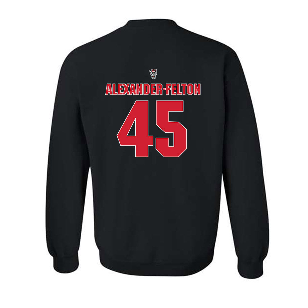 NC State - NCAA Football : Josh Alexander-Felton - Crewneck Sweatshirt