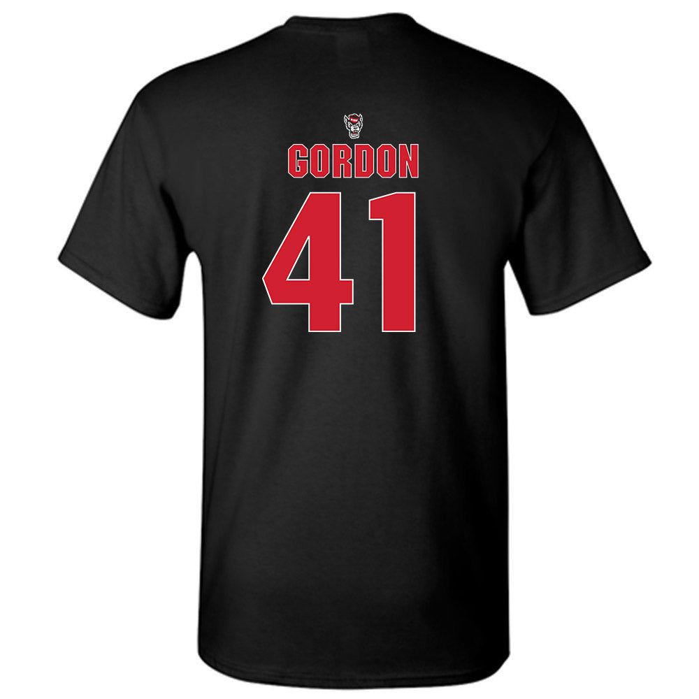 NC State - NCAA Football : Caden Gordon - Sports Shersey T-Shirt-1