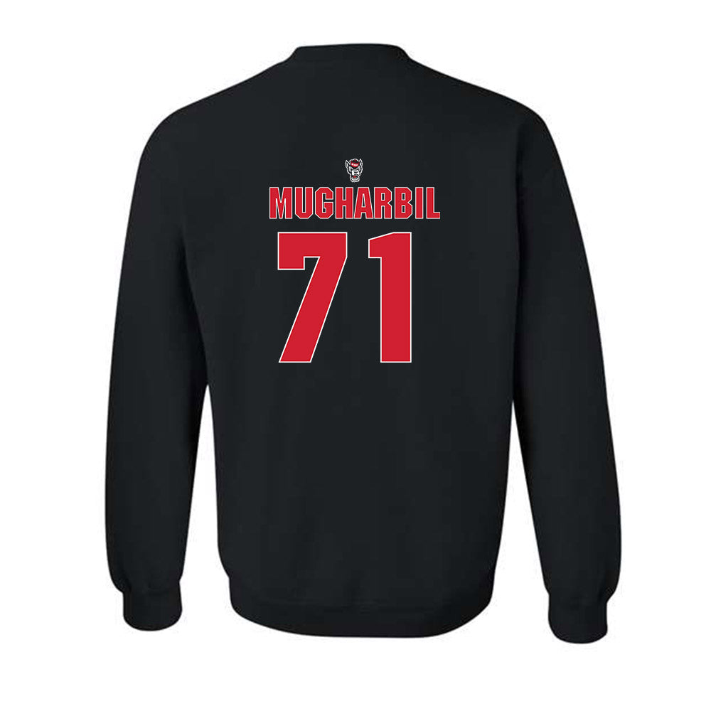 NC State - NCAA Football : Yousef Mugharbil - Sports Shersey Crewneck Sweatshirt-1
