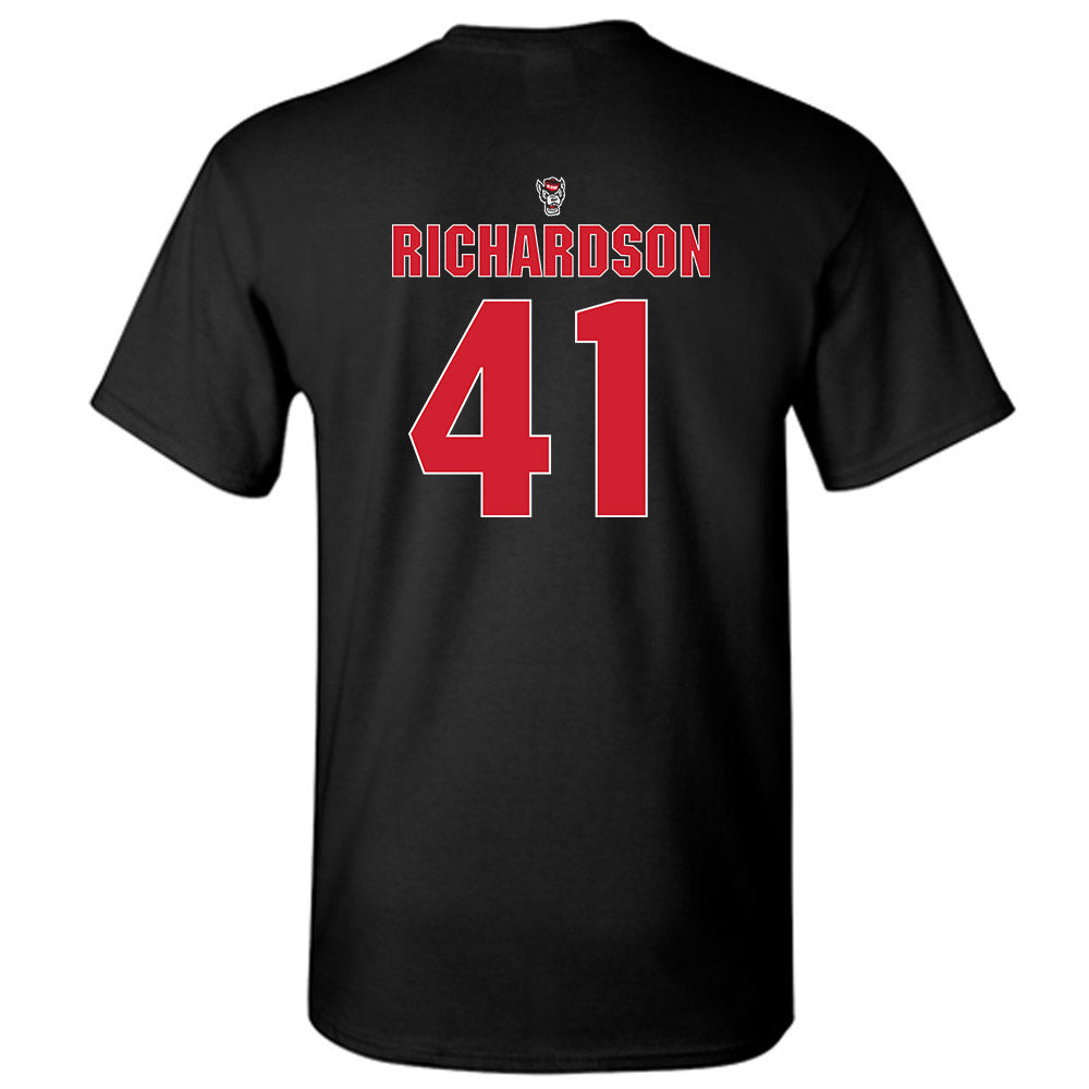 NC State - NCAA Football : AJ Richardson - Sports Shersey T-Shirt-1
