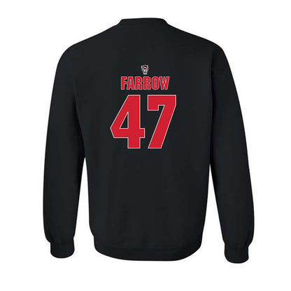 NC State - NCAA Football : Adrian Farrow - Sports Shersey Crewneck Sweatshirt-1