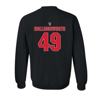 NC State - NCAA Football : Aiden Hollingsworth - Crewneck Sweatshirt