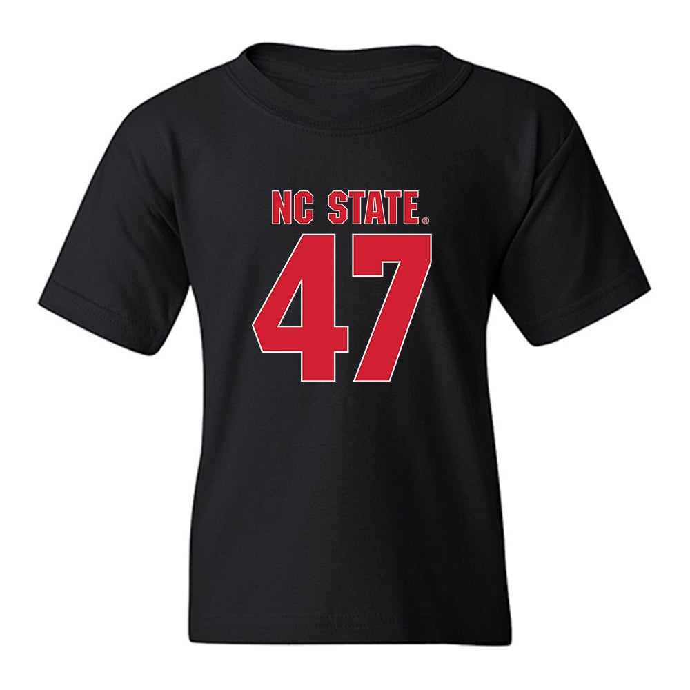 NC State - NCAA Football : Jackson Mastor - Sports Shersey Youth T-Shirt-0