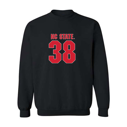 NC State - NCAA Football : Logan Foust - Sports Shersey Crewneck Sweatshirt-0