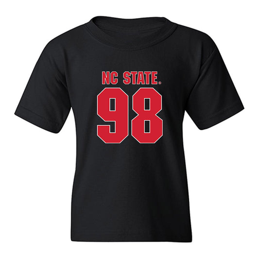 NC State - NCAA Football : Justin Terrell - Sports Shersey Youth T-Shirt-0