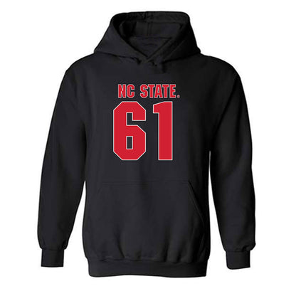 NC State - NCAA Football : Tyler West - Sports Shersey Hooded Sweatshirt