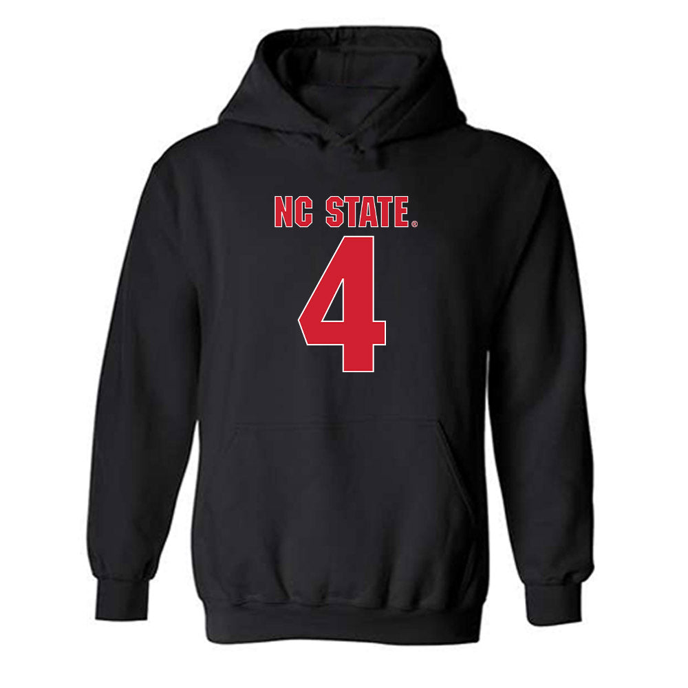 NC State - NCAA Football : Jayden Scott - Sports Shersey Hooded Sweatshirt-0