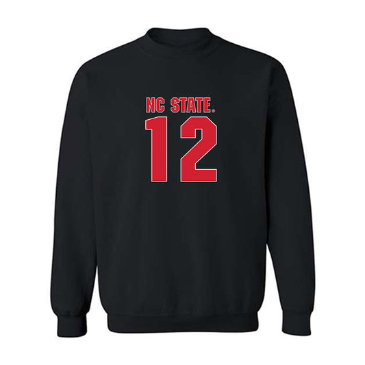 NC State - NCAA Football : Elijah Groves - Sports Shersey Crewneck Sweatshirt-0