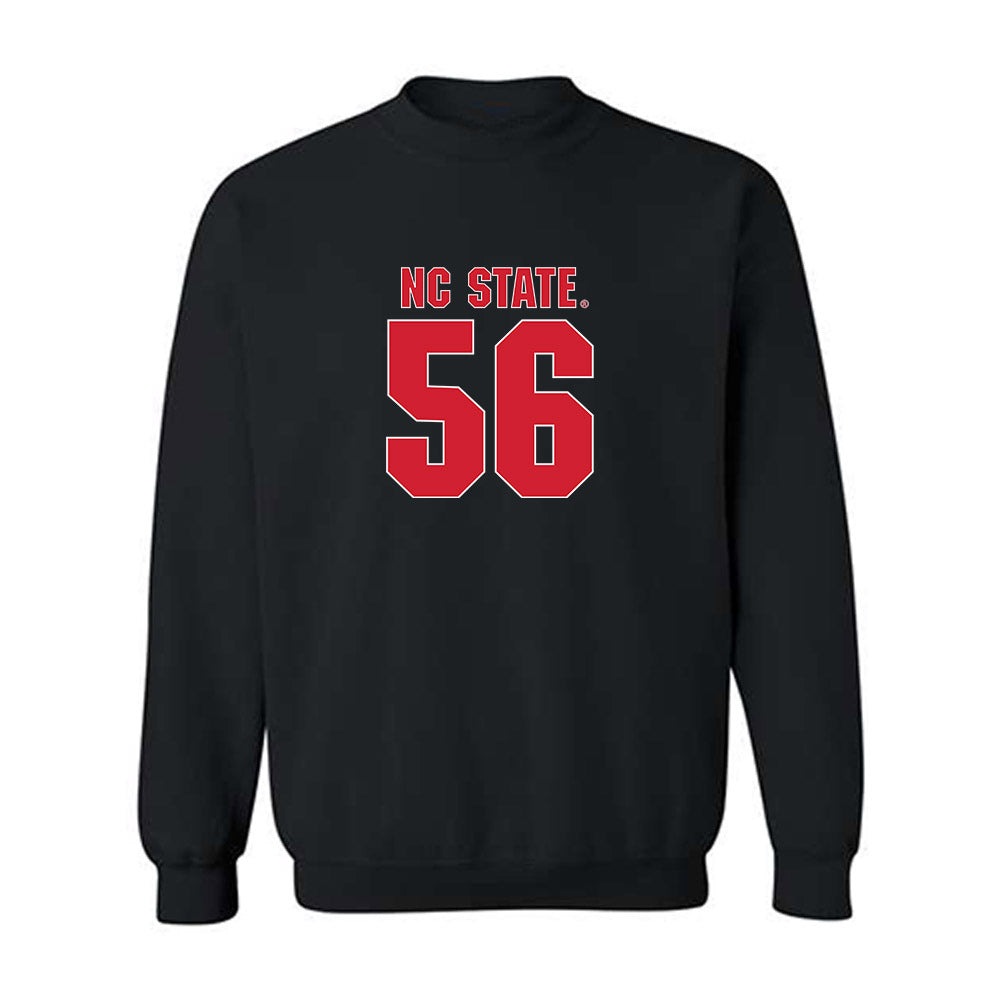NC State - NCAA Football : Omarian Abraham - Sports Shersey Crewneck Sweatshirt-0