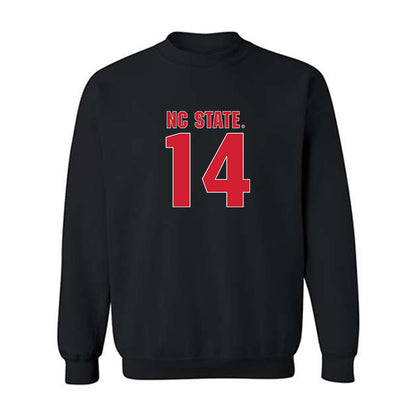 NC State - NCAA Football : Jonathan Paylor - Sports Shersey Crewneck Sweatshirt-0