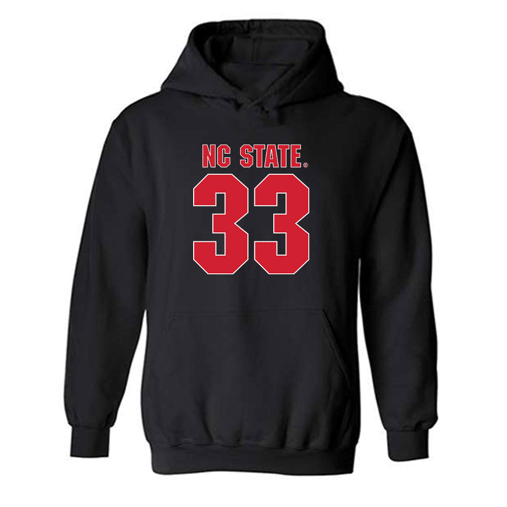 NC State - NCAA Football : Kenny Soares Jr - Sports Shersey Hooded Sweatshirt-0