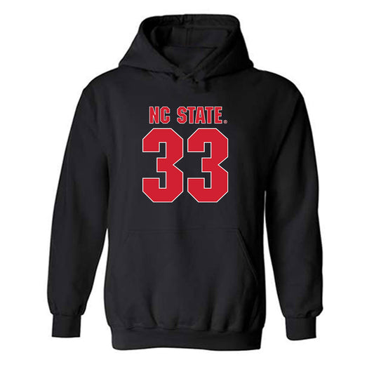 NC State - NCAA Football : Kenny Soares Jr - Sports Shersey Hooded Sweatshirt-0