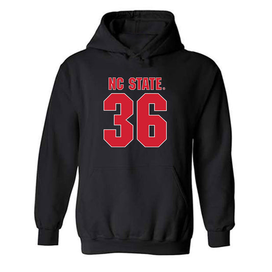 NC State - NCAA Football : Cameron Cornthwaite - Sports Shersey Hooded Sweatshirt-0