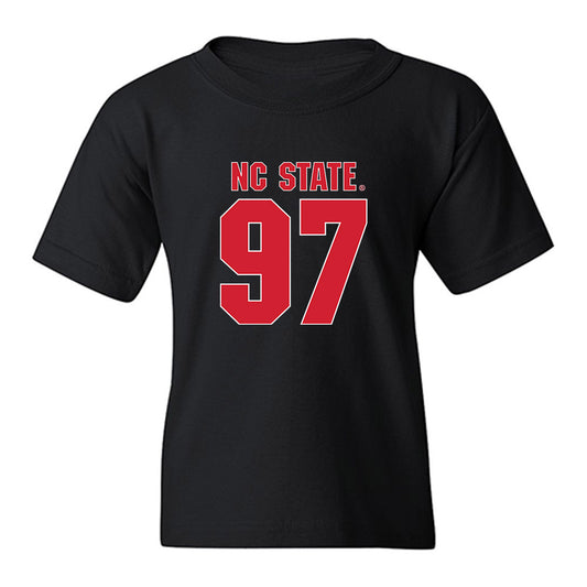NC State - NCAA Football : Cristian Harthan - Sports Shersey Youth T-Shirt-0