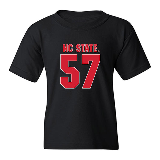 NC State - NCAA Football : Steven Stokes - Sports Shersey Youth T-Shirt-0