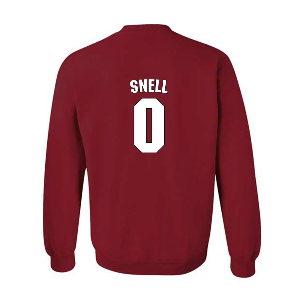 NC State - NCAA Men's Basketball : Jordan Snell - Classic Shersey Crewneck Sweatshirt-1
