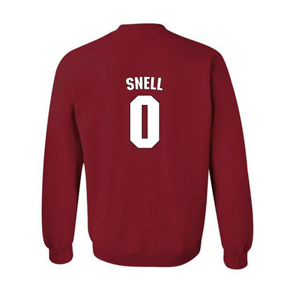 NC State - NCAA Men's Basketball : Jordan Snell - Classic Shersey Crewneck Sweatshirt-1