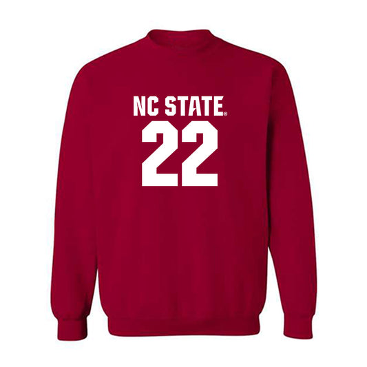 NC State - NCAA Men's Basketball : Ven-Allen Lubin - Classic Shersey Crewneck Sweatshirt-0