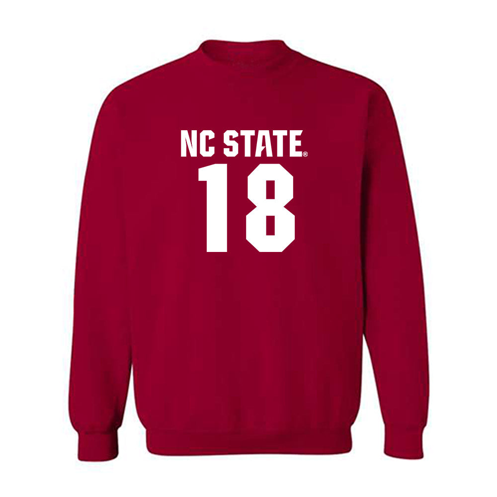NC State - NCAA Women's Basketball : Tilda Trygger - Classic Shersey Crewneck Sweatshirt-0